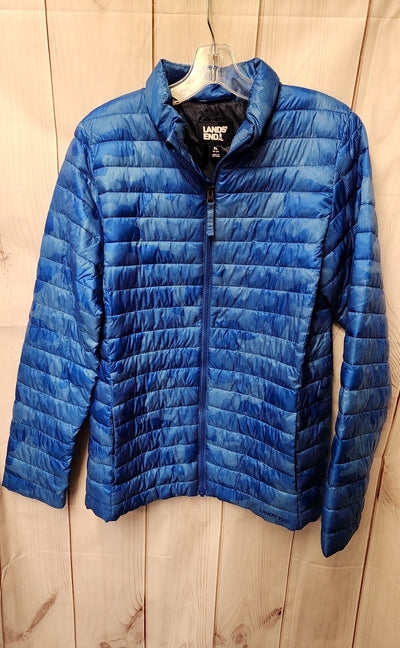 Lands End Women's Size XL Blue Jacket