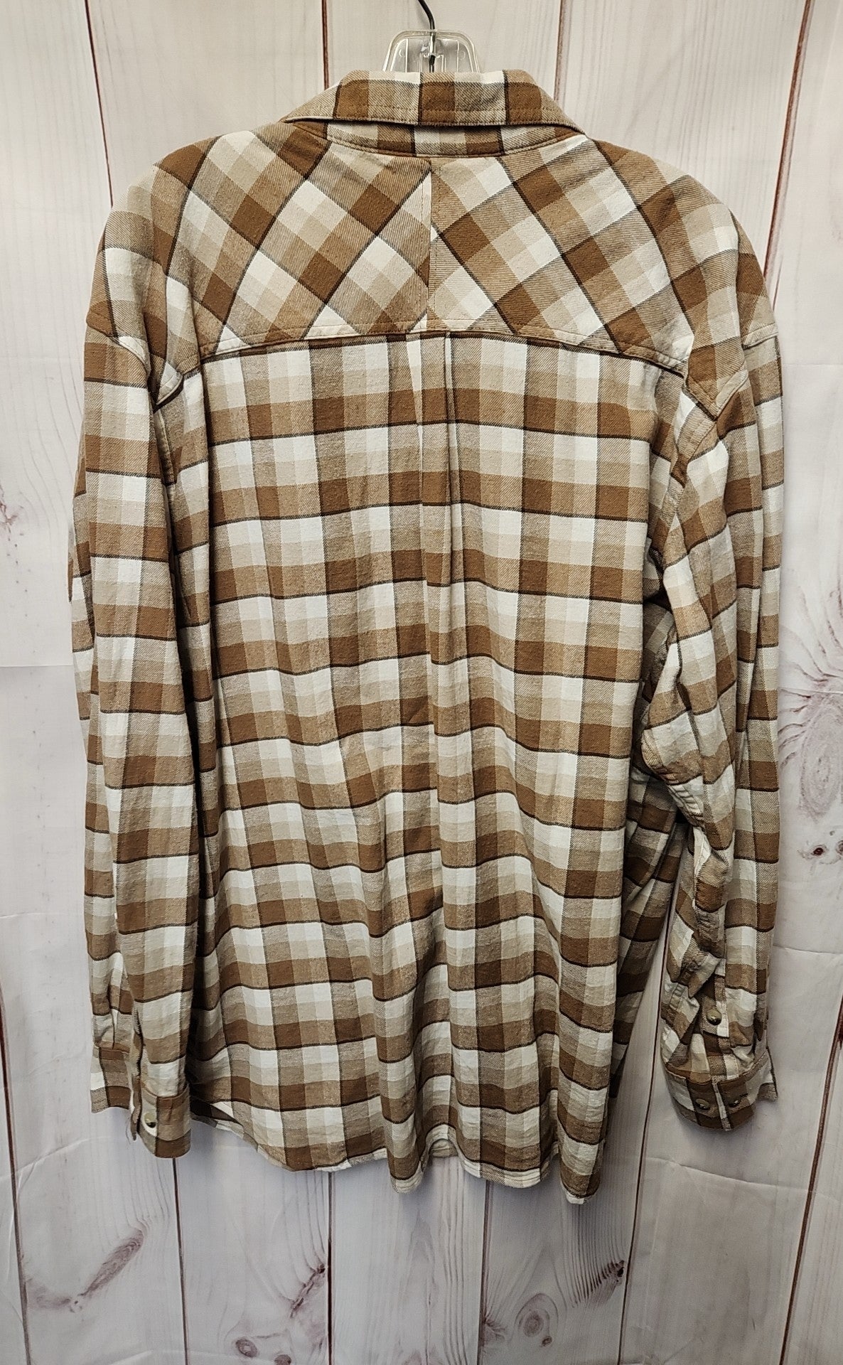 Columbia Men's Size 2X Brown Shirt
