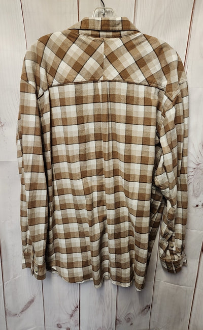 Columbia Men's Size 2X Brown Shirt