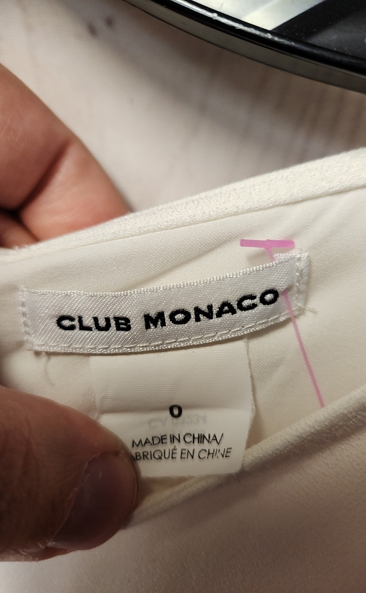 Club Monaco Women's Size 0 White Romper