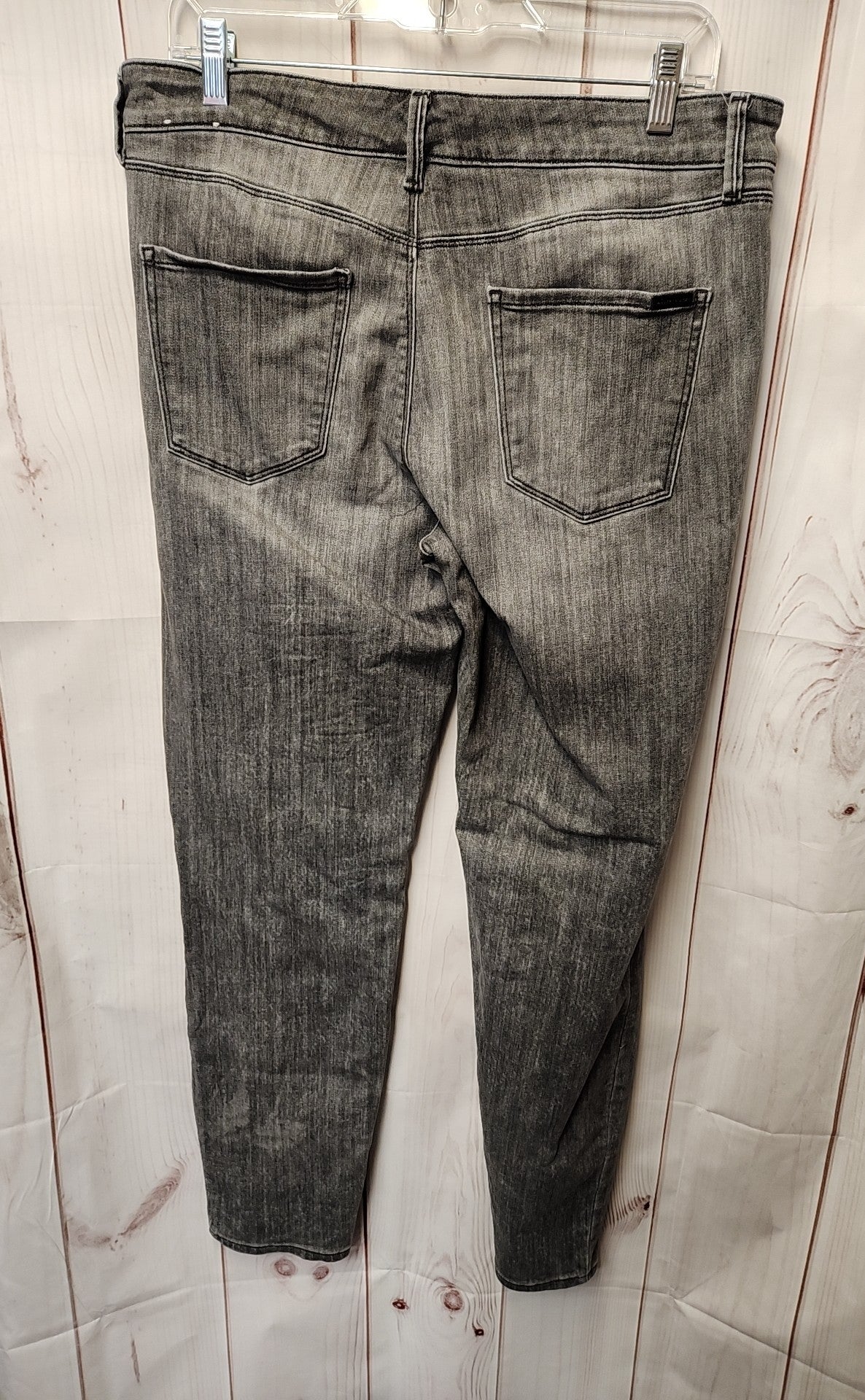 White House Black Market Women's Size 32 (13-14) Gray Jeans The Slim