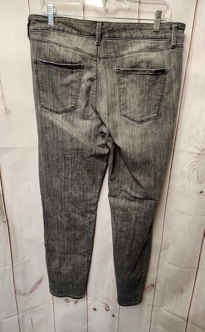 White House Black Market Women's Size 32 (13-14) Gray Jeans The Slim