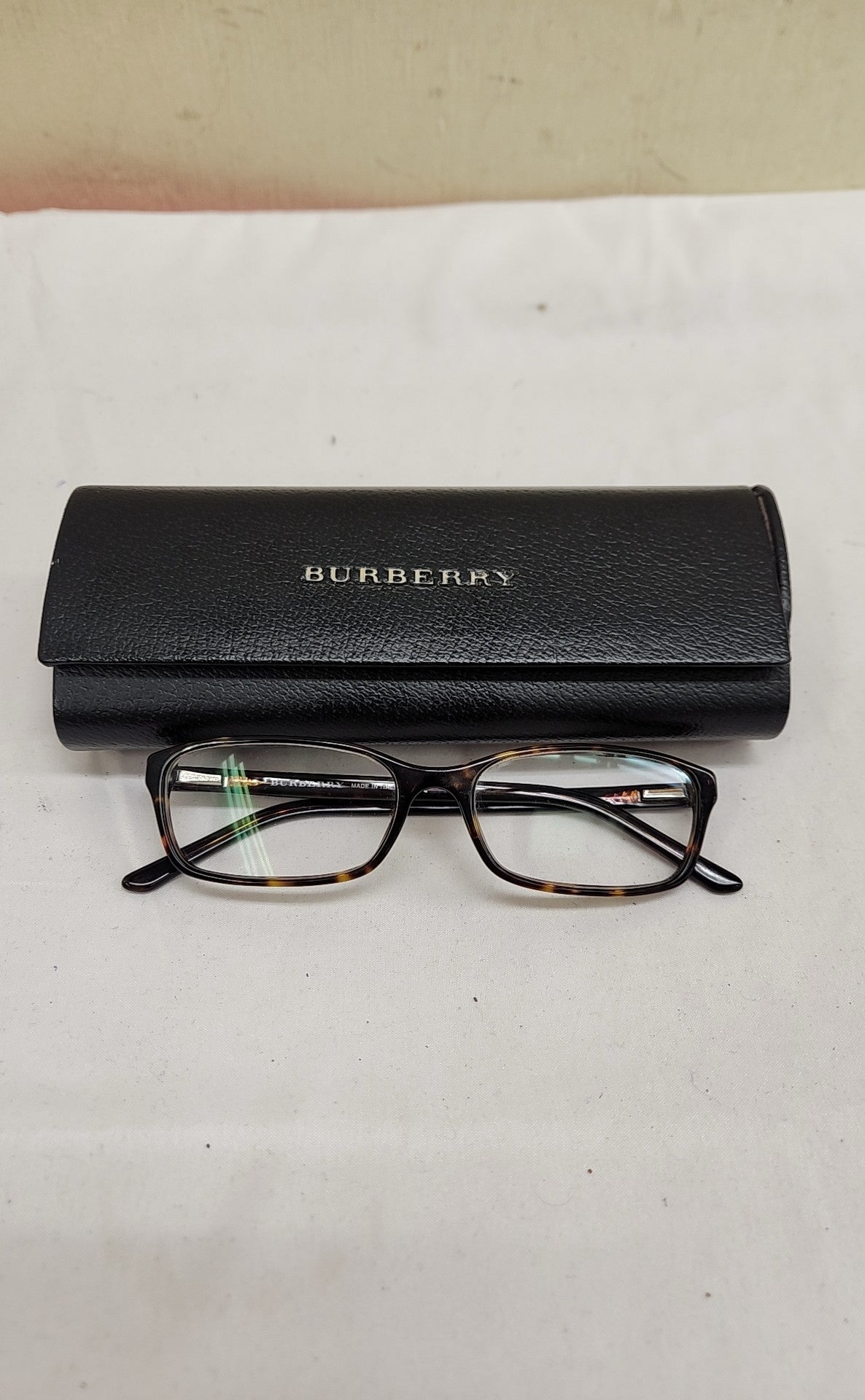 Burberry Eyeglasses BE 2073 3002 Dark Havana with Case