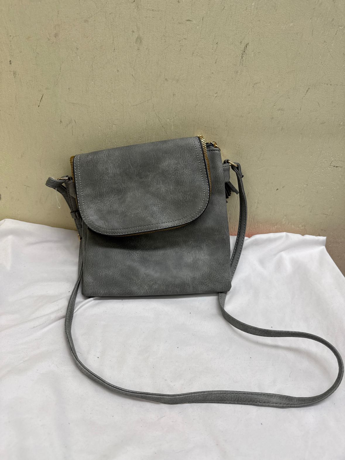 Gray Purse Bag