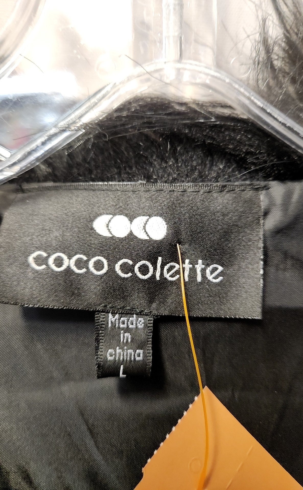 Coco Colette Women's Size L Black Vest