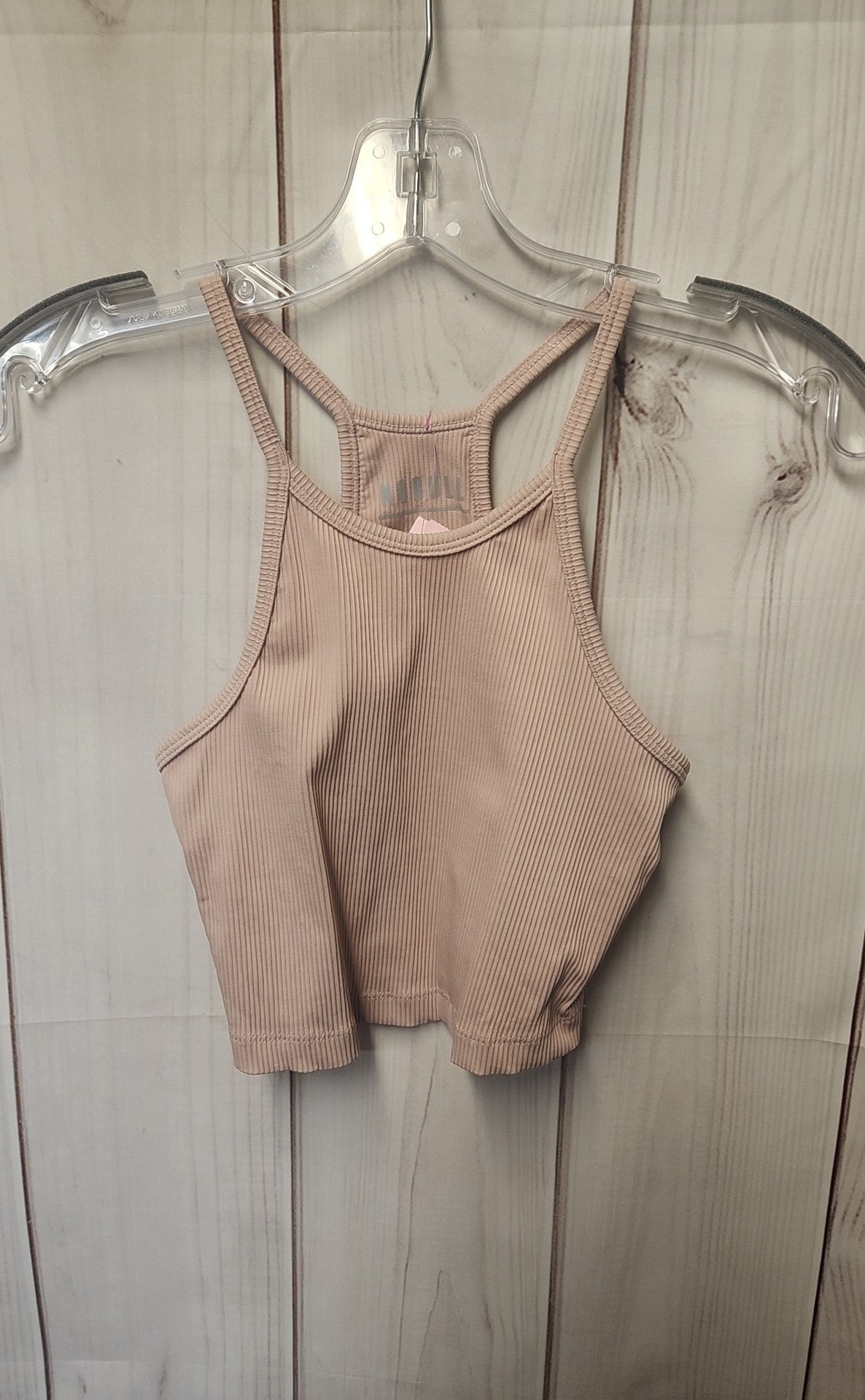 No Bull Women's Size S Pale Pink Sleeveless Top