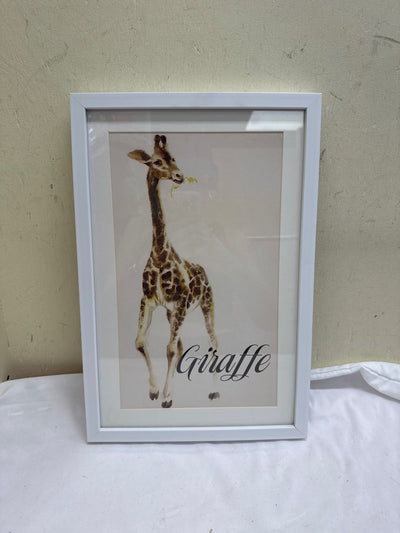 Giraffe Framed Art