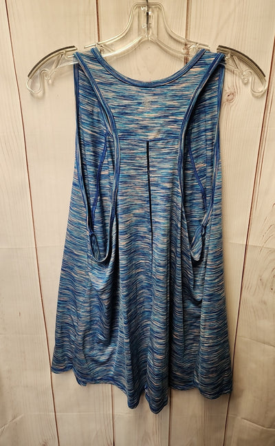Tek Gear Women's Size 2X Blue Sleeveless Top