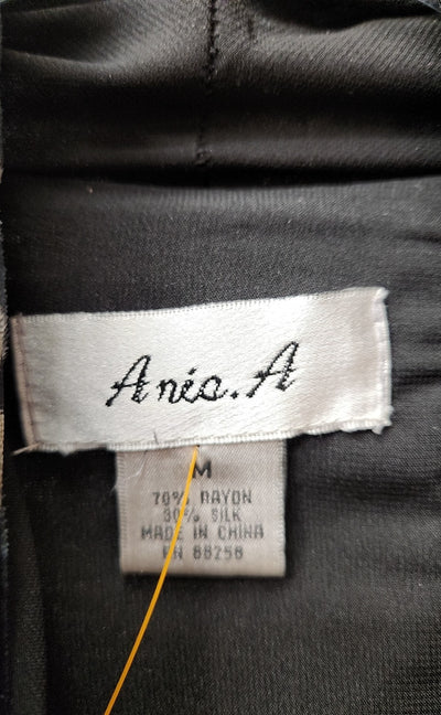 Aris. A Women's Size M Black Cardigan