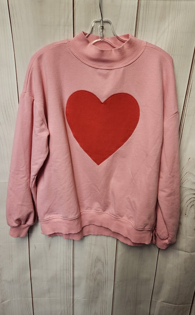 Old Navy Girl's Size 10/12 Pink Sweatshirt