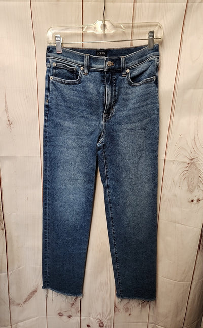 J Crew Women's Size 26 (1-2) Blue Jeans Stovepipe