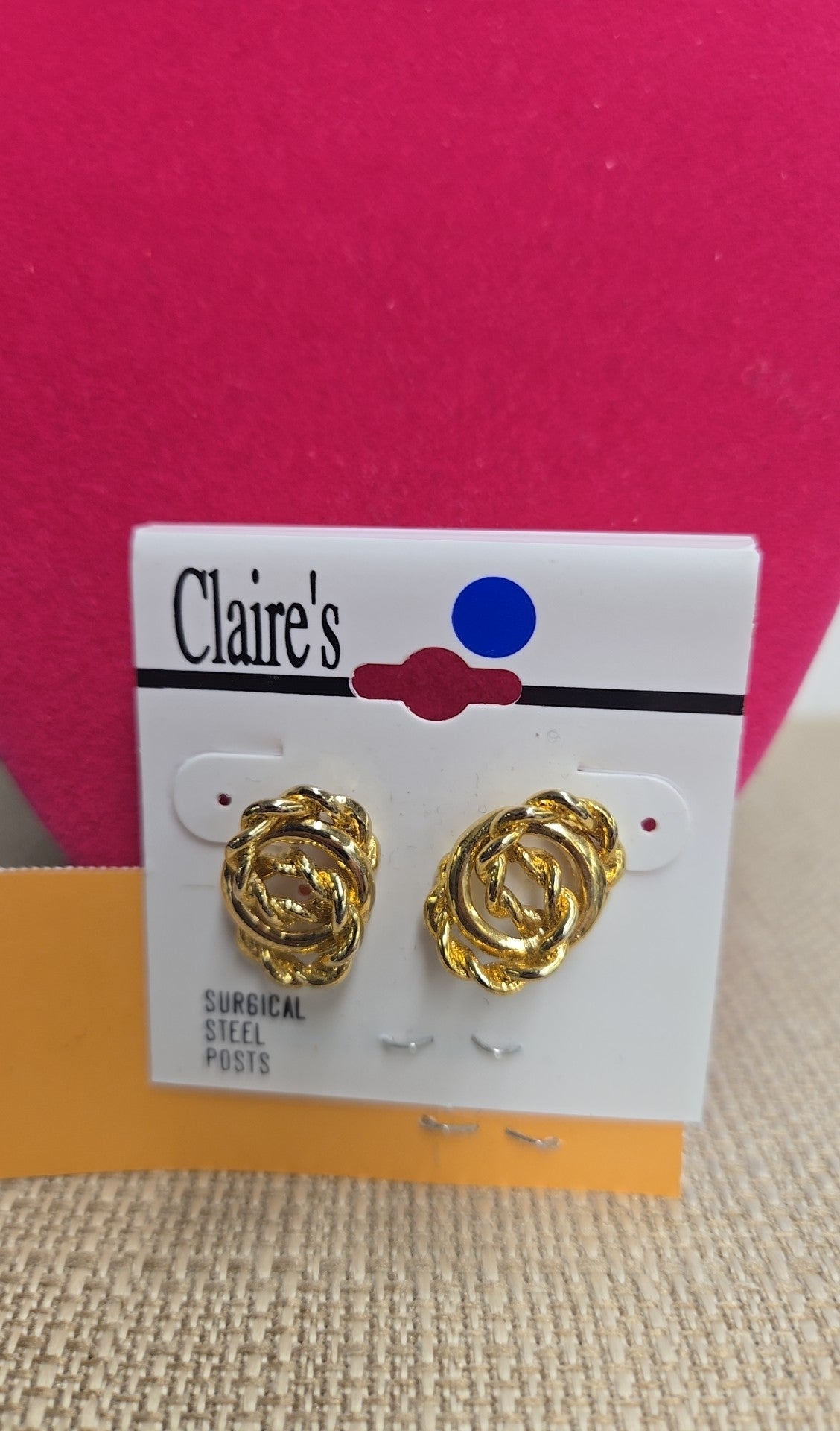 Claires Gold Earrings