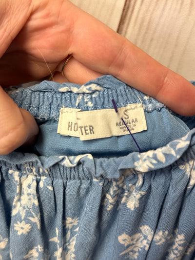 Hollister Women's Size S Blue Floral Dress