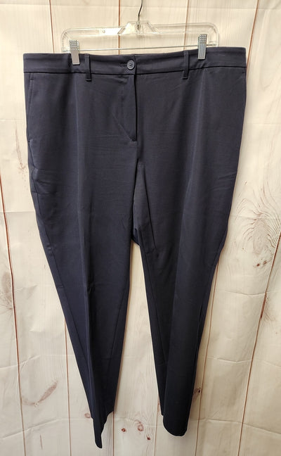 Talbots Women's Size 18 Navy Pants Curvy