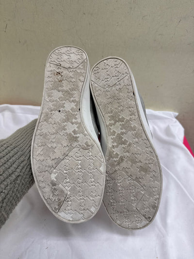 Dr Scholls Women's Size 8-1/2 Silver Flats Shoes