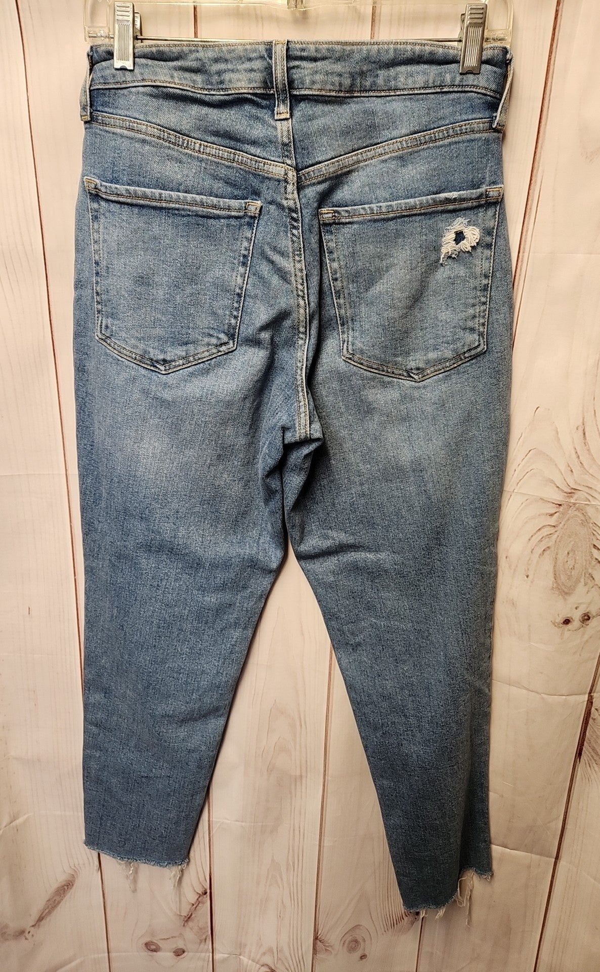 Old Navy Women's Size 28 (5-6) Blue Jeans High Rise Curvy O.G. Straight