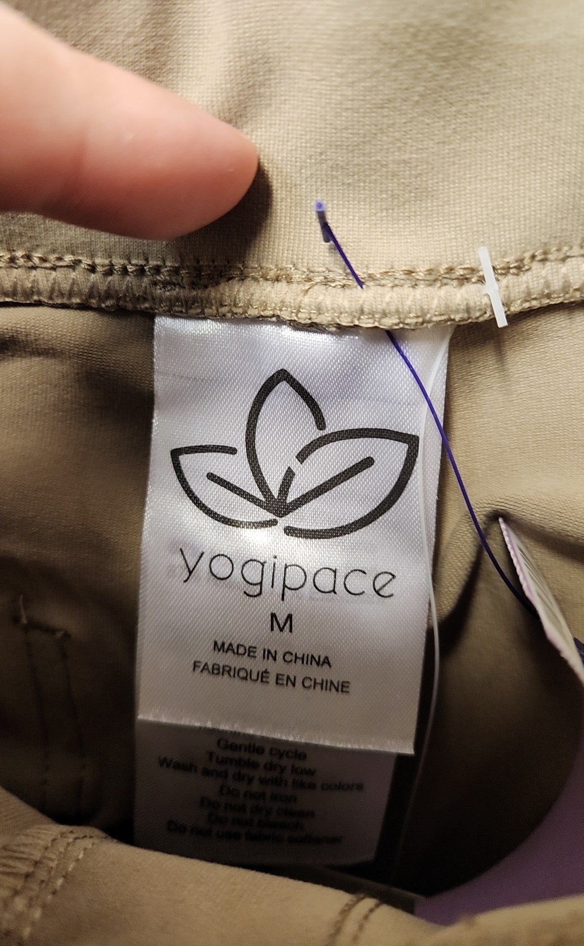 Yogipace Women's Size M Brown Pants