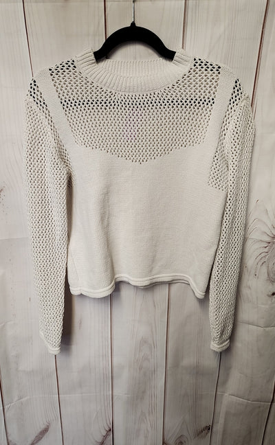 Zara Women's Size L White Sweater
