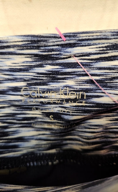 Calvin Klein Women's Size S Blue Active Capris