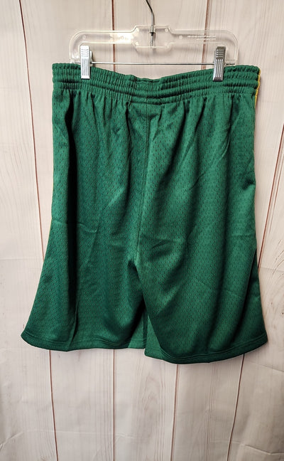 NWT Mitchell & Ness Boy's Size 18/20 Green Shorts