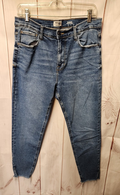 Kensie Women's Size 31 (11-12) Blue Jeans The Kelsey High Rise Skinny