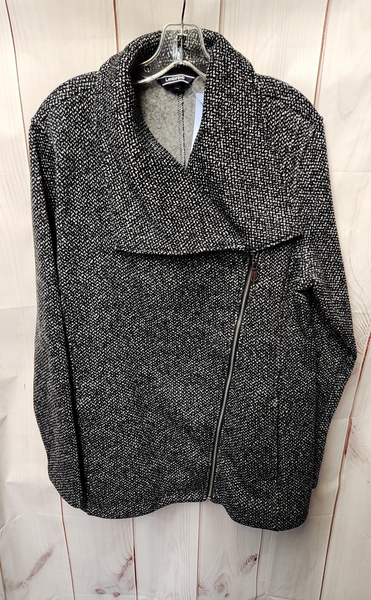 Lands End Women's Size L Black Jacket