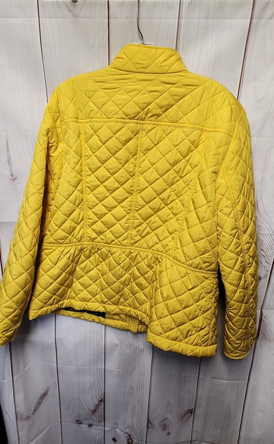 Talbots Women's Size XL Yellow Jacket
