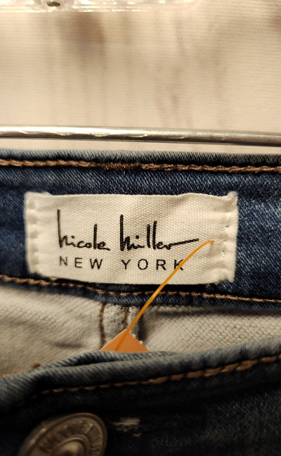Nicole Miller Women's Size 32 (13-14) Blue Jeans Soho High Rise Ankle Skinny
