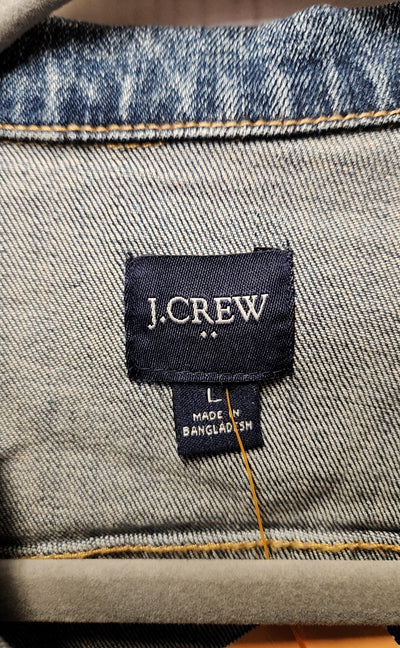 J Crew Women's Size L Blue Jacket