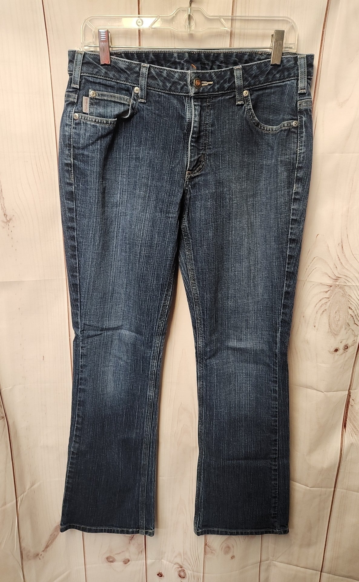 Carhartt Women's Size 30 (9-10) Blue Jeans
