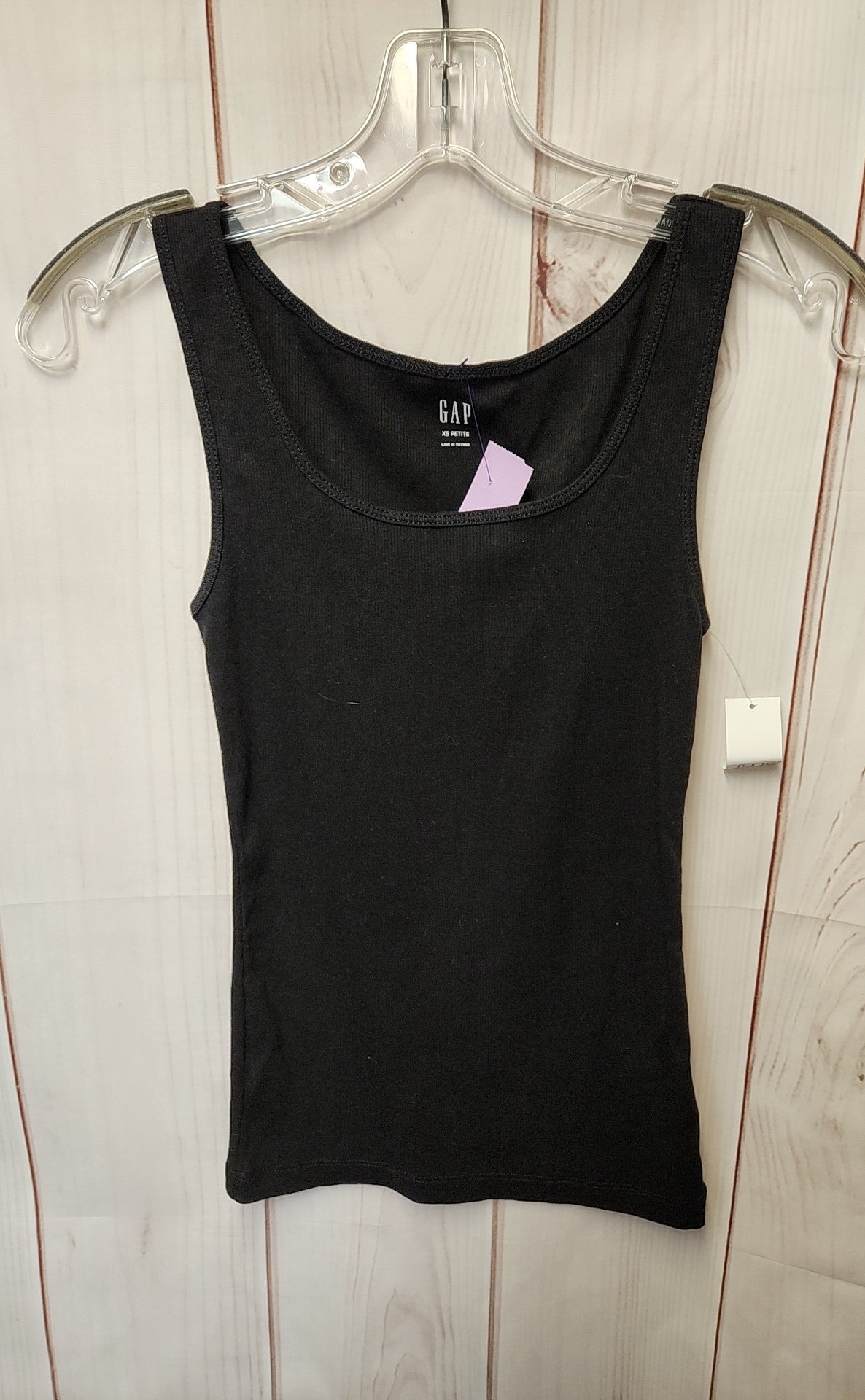 Gap Women's Size XS Petite Black Sleeveless Top