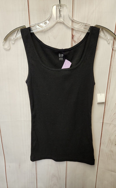 Gap Women's Size XS Petite Black Sleeveless Top
