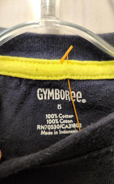 Gymboree Boy's Size 5 Navy Shirt