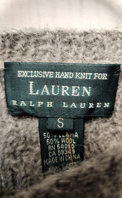 Lauren by Ralph Lauren Women's Size S Gray Sweater