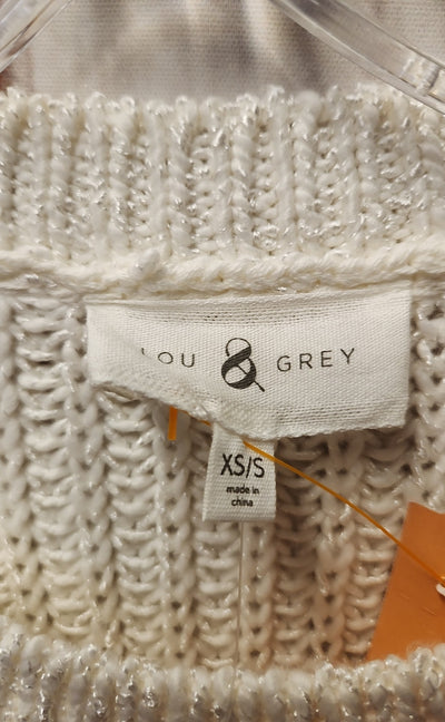 NWT Lou & Grey Women's Size XS/S White Sweater