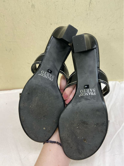 Franco Sarto Women's Size 9 Black Sandals
