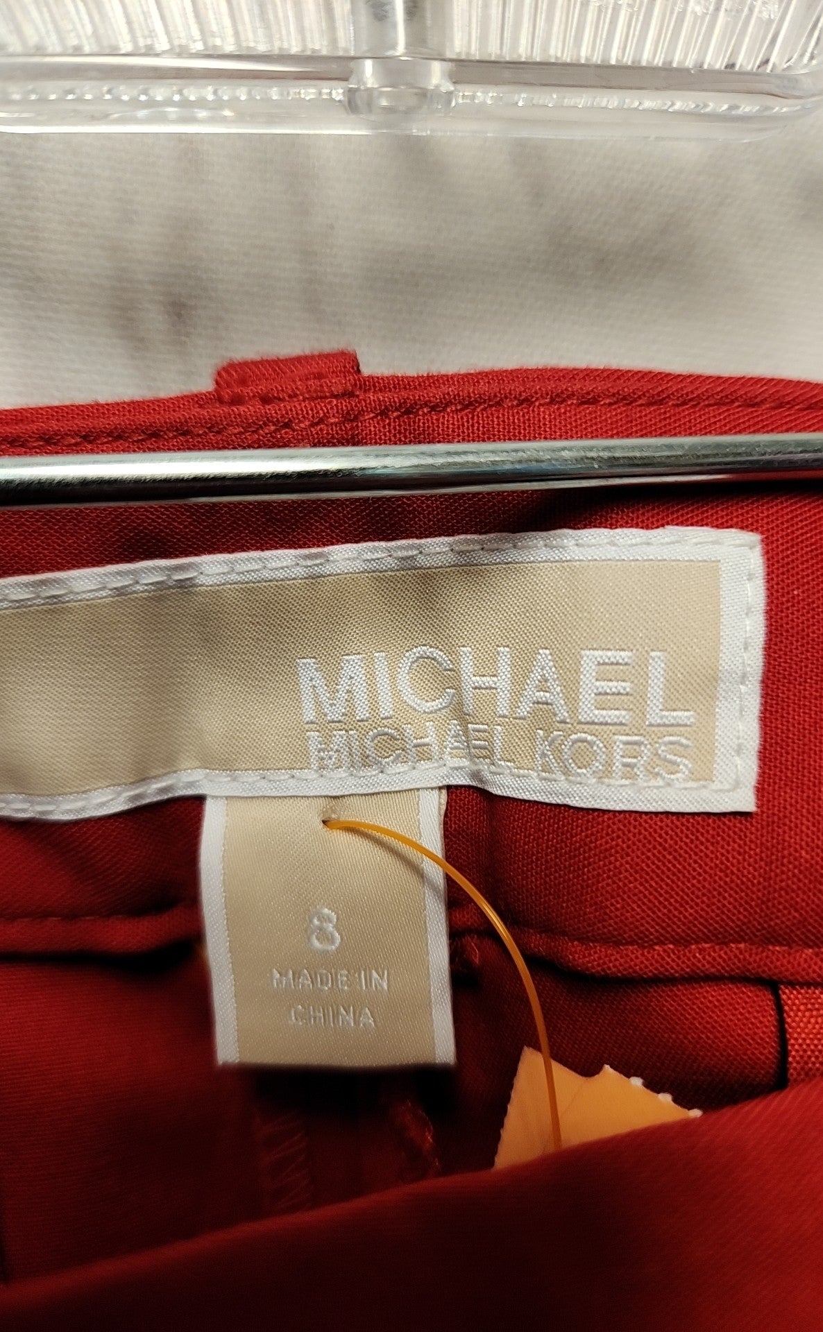 Michael Kors Women's Size 8 Red Pants