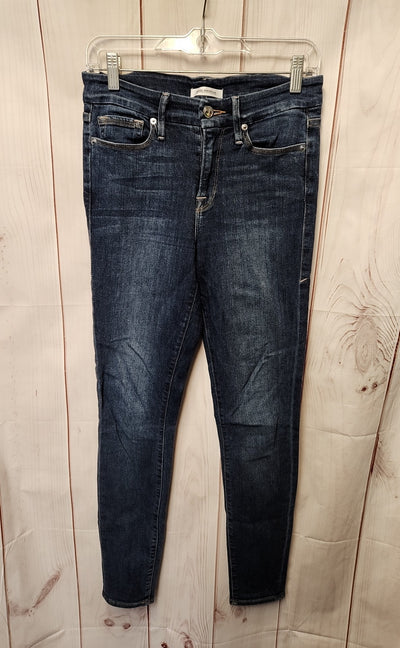 Good American Women's Size 28 (5-6) Blue Jeans