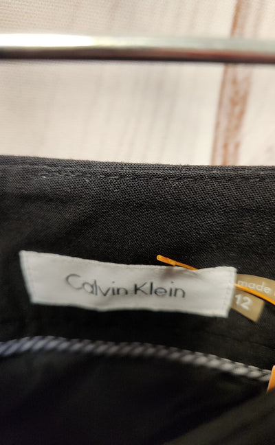 Calvin Klein Women's Size 12 Black Skirt