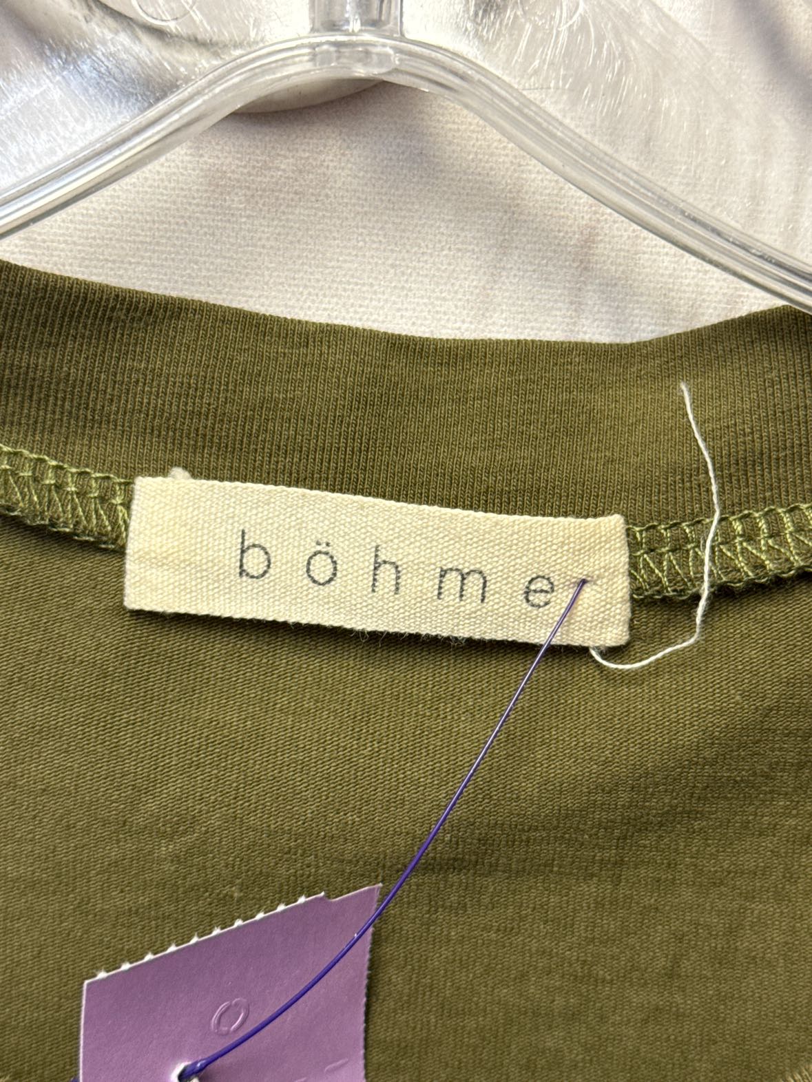 Bohme Women's Size S Olive Green Dress