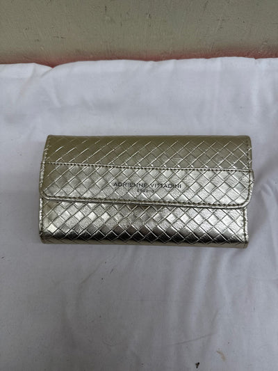 Adrienne Vittadini Gold Wallet