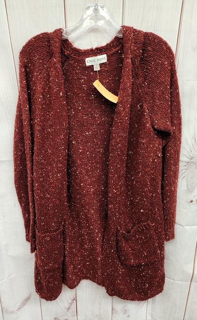 Knox Rose Women's Size S Red Cardigan