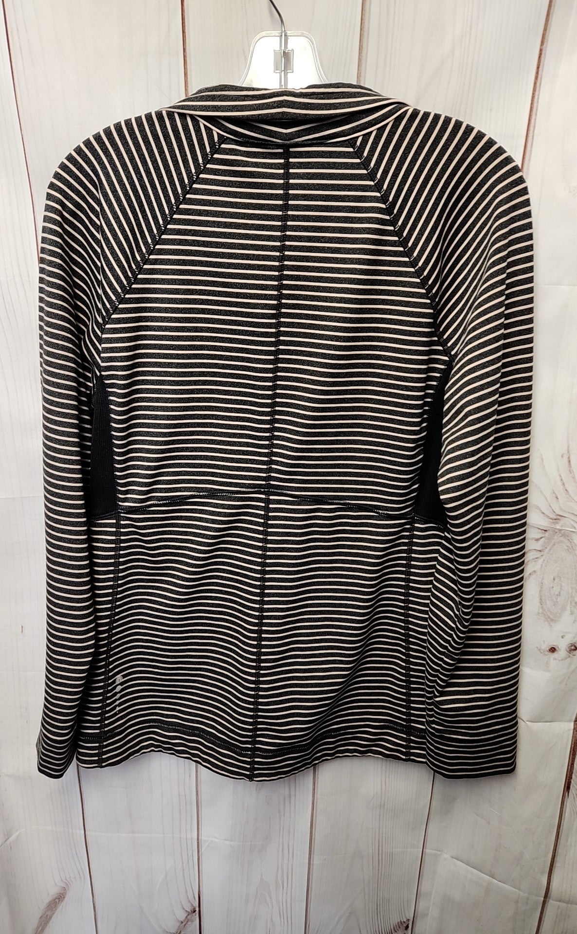 Talbots Women's Size L Black & Beige Sweatshirt