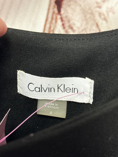 Calvin Klein Women's Size 4 Black Dress