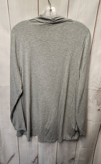 Zenergy - Chico's Women's Size 3 = US XL Gray Long Sleeve Top