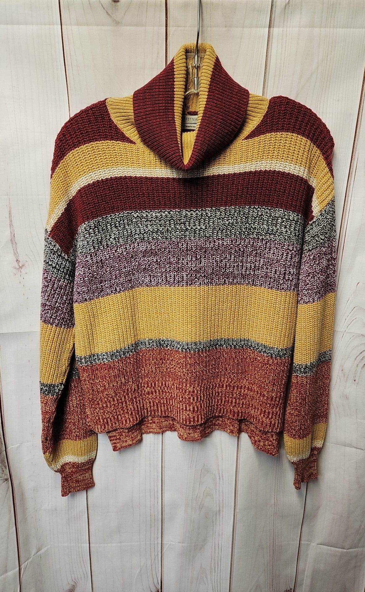 Urban Outfitters Women's Size S Red & Yellow Sweater