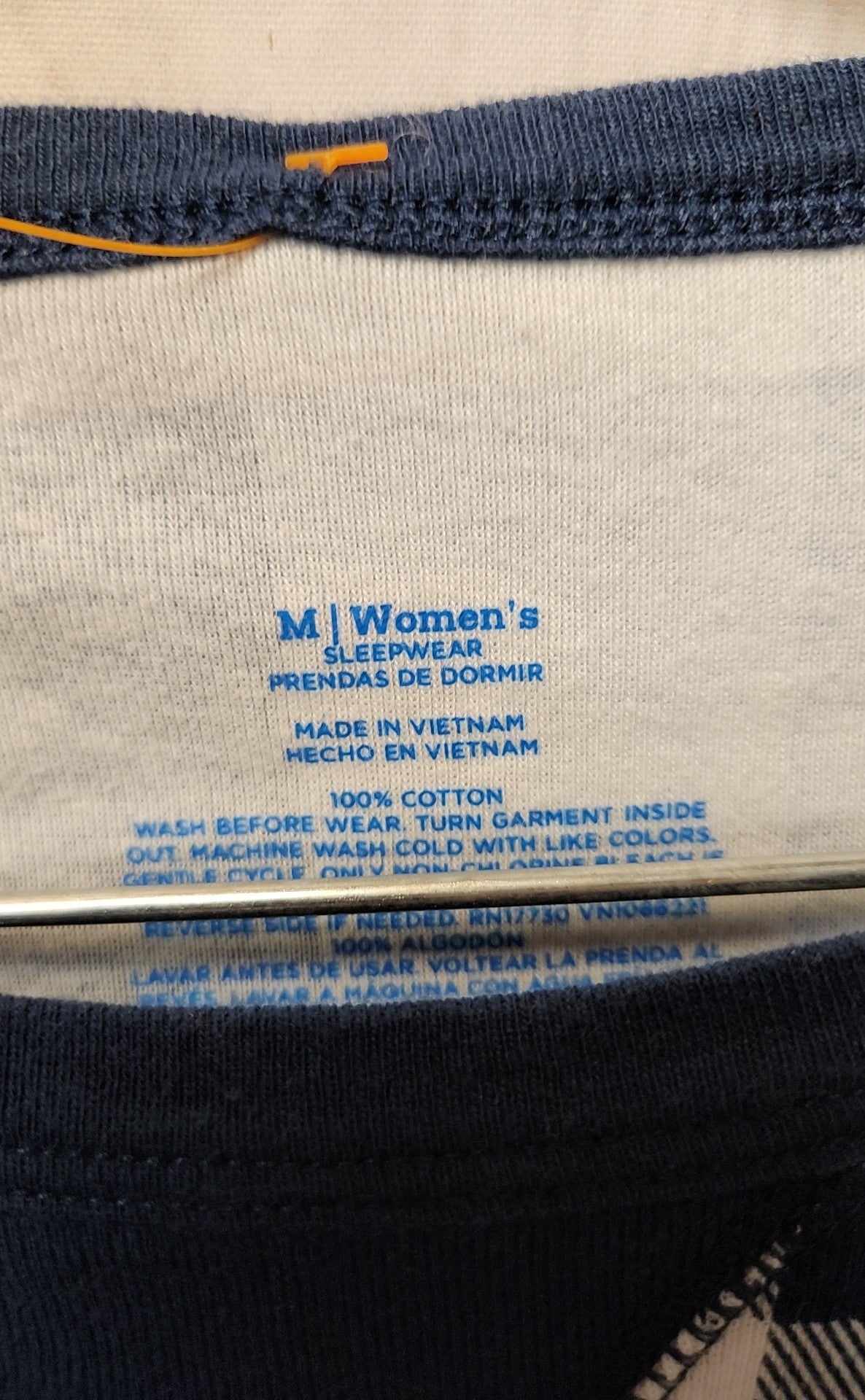 Women's Size M Blue Pajamas