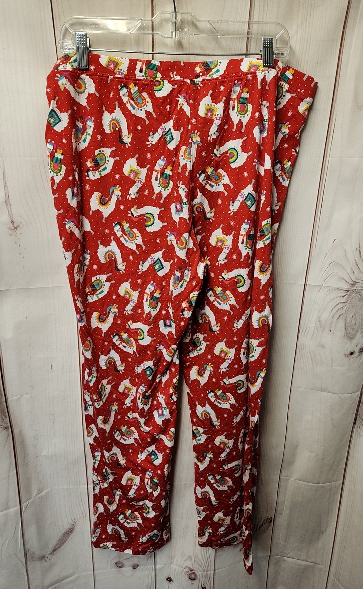 Cynthia Rowley Women's Size XL Red Holiday PJ Bottoms