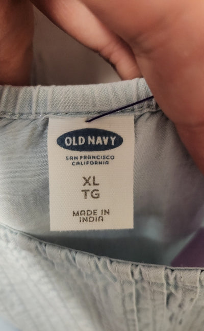 Old Navy Women's Size XL Light Blue Sleeveless Top