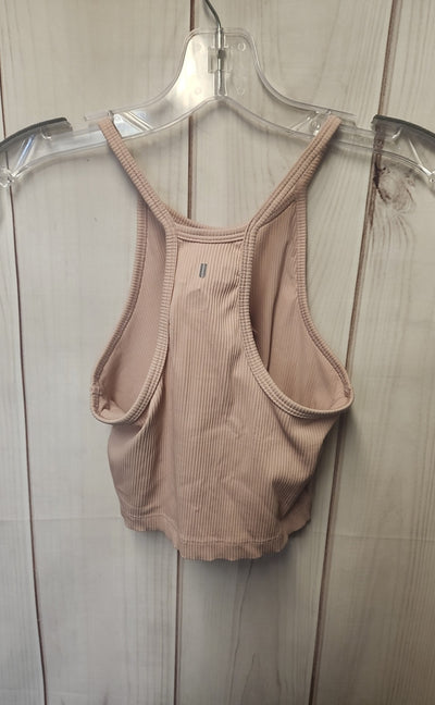 No Bull Women's Size S Pale Pink Sleeveless Top